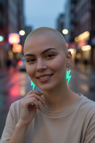 Karanlıkta Parlayan Fosforlu Zincirli Gümüş Kolye Küpe Anahtarlık Seti Yeşil