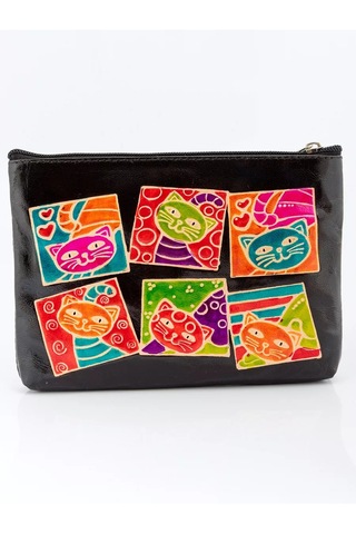 Gang Kadınlar İçin Deri Fermuarlı Kozmetik Çantası 243743539