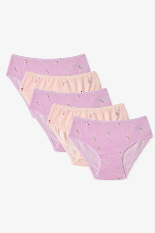 Penti Pembe Kız Çocuk Pinksheep Pamuklu 5'li Slip Külot