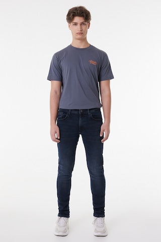 Lee Luke Slim Fit Dar Kesim Düşük Bel Koyu Mavi Esnek Jean Kot Pantolon Stone