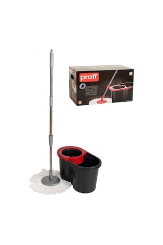Proff Quantum Black Edition Döner Başlıklı Temizlik Seti 16 L