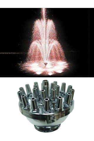 2'' Volkan Nozul 3 Kademeli Süs Havuzu Fıskiyesi