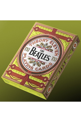 Theory11 The Beatles Green Oyun Kağıdı Kartı Kartları Destesi Koleksiyonluk