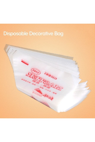 Springsun "3 Boyutlu Tek Kullanımlık Pasta Dekorasyon Torbası - Sağlıklı, Pratik Ve Çevre Dostu" Diğer