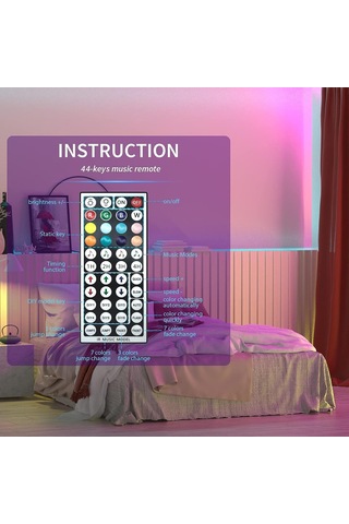 10m Led Şerit, Rgb Şerit 300 Led 5050 Rgb Ip65 Su Geçirmez - Mükemmel Diğer