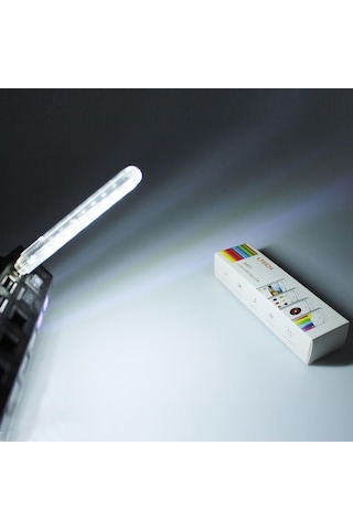 Unichrome Appa Taşınabilir 8 Ledli Büyük Flash USB Led Işık Gece Lambası Çok Renkli