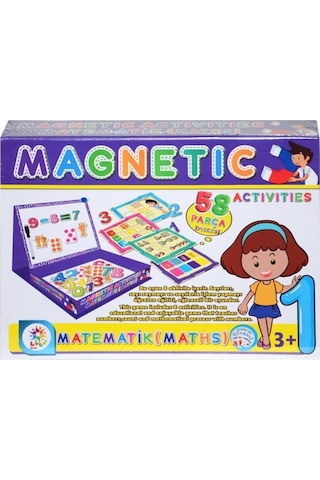 Eğitici Oyun Manyetik Matematik Alfabe Zeki Geliştirici Aktivite