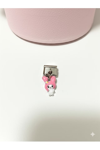Hello Kitty İtalyan Bileklik Charmı Pembe