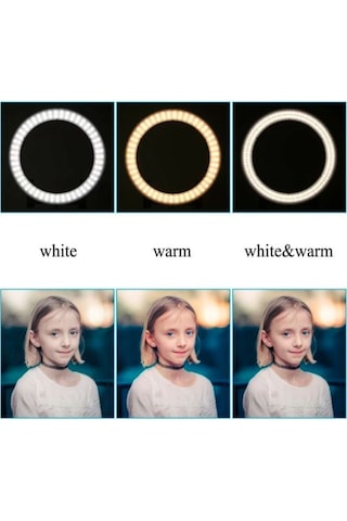 Ring Fill Light 14" Youtuber Video Kuaför Çekimleri için
