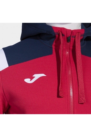 Joma Toledo Zıp-up Kapşonlu Ceket - Kırmızı / Lacivert Kırmızı