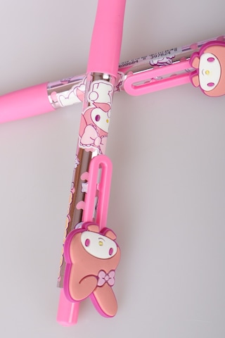 "dekomus Islak Mendil Hediyeli" Lisanslı My Melody "tekli" Shınny Versatil Uçlu Kalem 0.7 Mm Pembe