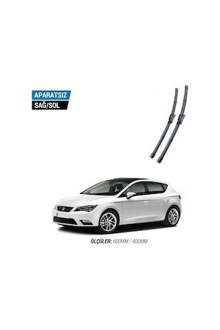 Seat Leon 2013-2020 2'li Ön Cam Sileceği Sağ Sol Silecek Takımı Muz Silecek