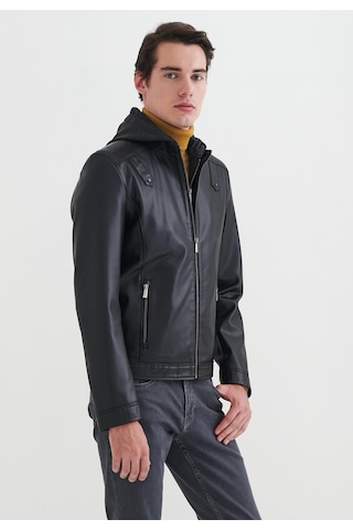 Pierre Cardin Erkek Suni Deri Mont 001
