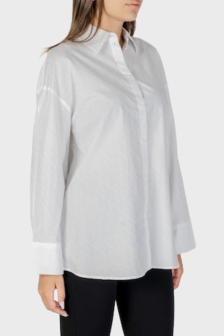 Armani Exchange Bayan Gömlek Xw001424 Af16631 U0002 Beyaz Beyaz