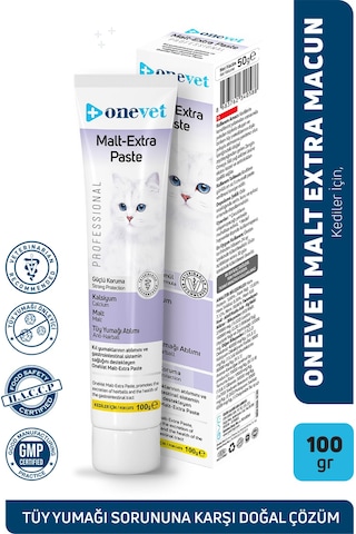 Onevet Malt Extra Paste Tüy Yumağı Önleyici Kedi Maltı 100 Gr