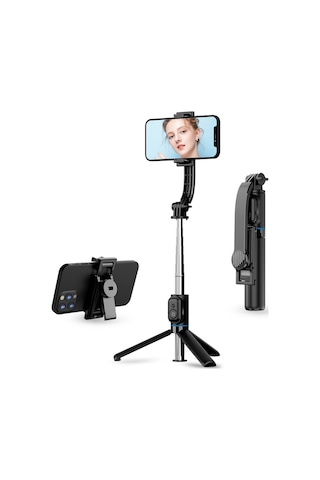 C01 Çok Amaçlı Selfie Çubuğu Masa Üstü Tripod Kumandalı Selfie 36