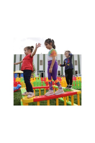 King Kids Kare Aktivite Kırmızı/yeşil