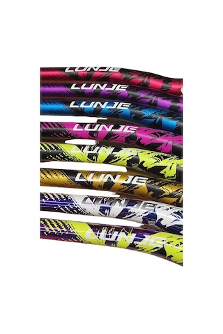 Lunje Alüminyum 31.8 780 Mm Riser Mtb Gidon Bisiklet Gidonu Mavi Siyah Mavi - Siyah