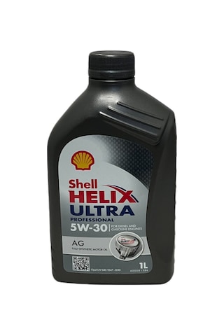 Shell Helix Ultra 5W-30 Ag Motor Yağı 1 L