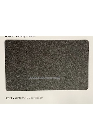 Permo Metalik Antrasit Gri Çelik Kapı Boyası Metal Ferforje Boyası 1kg