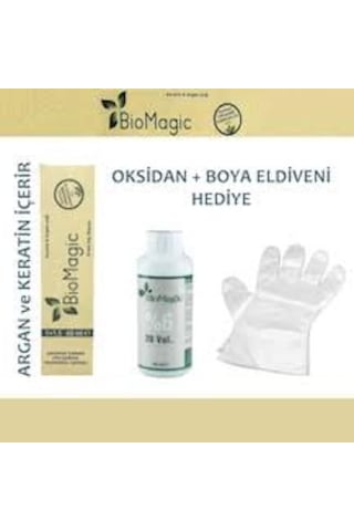 Biomagic Organik H.Madde Saç Boyası + Oksidan