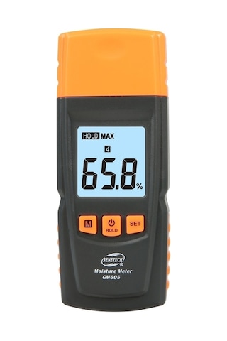 Butuglobal Benetech Gm605 Dijital Ahşap Nem Ölçer Nem Test Cihazı Kereste Nem Dedektörü
