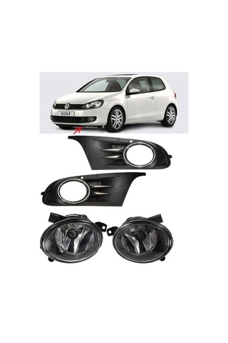 VW GOLF SİS FARI TAKIMI Sağ-Sol Takım MK6 2009-2012