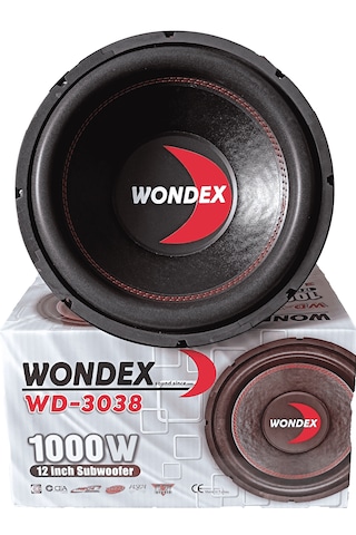 Wondex 1000w 350rms 30cm Bass Subwoofer Profesyonel Hoparlör