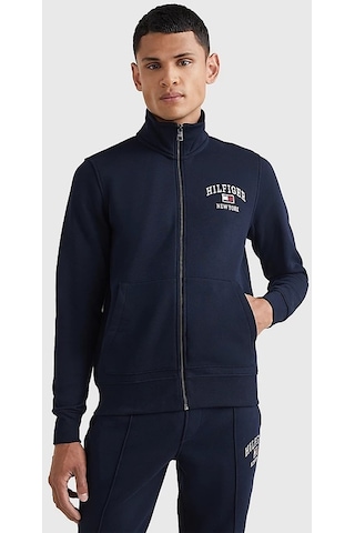 Tommy Hilfiger Tommy Hılfıger Erkek Sweatshırt Mw0mw28172-dw5 Lacivert
