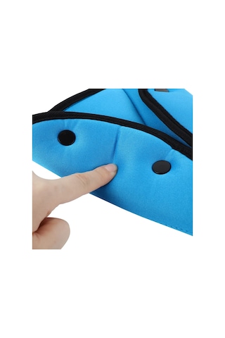 Çocuk Emniyet Kemeri Ayar Tutucu Araba Anti Boyun Boyun Bebek Omuz Kapak Emniyet Kemeri Pozisyoner Çocuk Emniyet Kemeri Çocuklar İçin Mavi Mavi