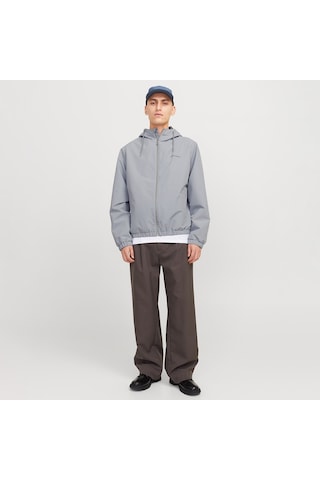 Jack & Jones Jack&jones Legacy Light Hood Erkek Gri Kapüşonlu Ceket Gri