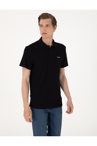 Pierre Cardin Erkek Siyah Tişört 50309946-vr046 Siyah