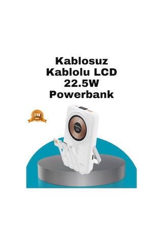 Hnrlıshp Magsafe Uyumlu Kablosuz Powerbank Hızlı Şarj Özellikli Çok Renkli