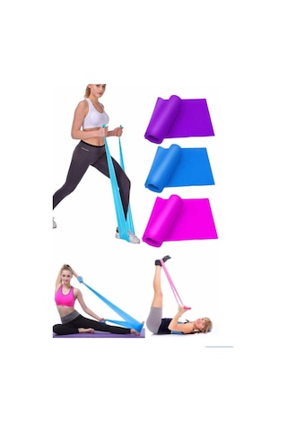 Pilates Lastiği Erkek Pilates Lastiği 3 Lü Set