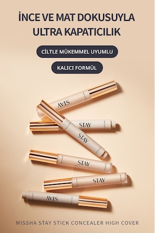 Missha High Cover Stay Stick Concealer 23 Sand