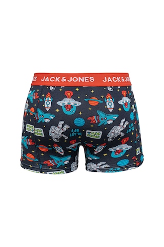 Jack & Jones Tyler 12250111 Baskılı Erkek Boxer 5'li Paket Lacivert