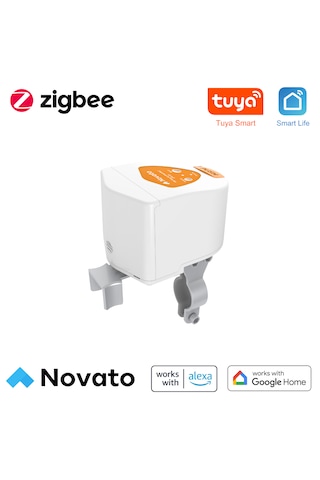 Zigbee Pilli Su Gaz Vana Kontrolcüsü Tuya, Smart Life Uyumlu