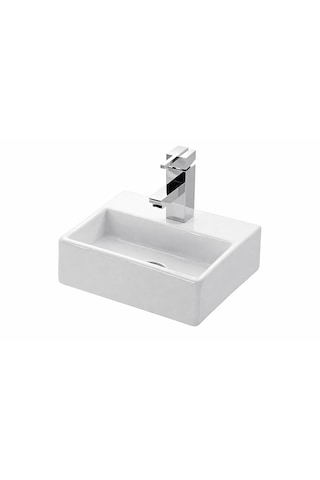 Lapino Daphne 33 Cm Tezgah Üstü Lavabo Beyaz