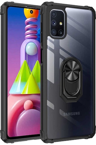 Galaxy M51 Kılıf Zore Mola Kapak Siyah