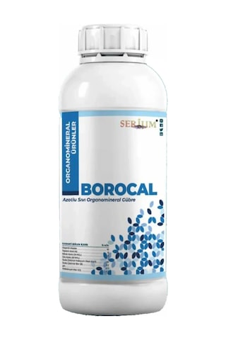 Serium Borocal Azotlu Sıvı Organomineral Gübre 1lt 1 LT