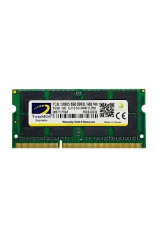 Twinmos 8gb Ddr3 1600mhz Cl16 1.35v Low Volt.mdd3l8gb1600n Notebook Ram Kdo