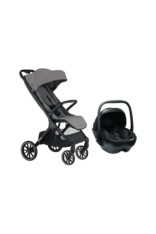 Easywalker Jackey Xl Bebek Arabası Marble Grey - Guardix Anne Kucağı Antrasit