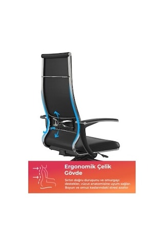 Samuraı Infınıty Siyah Yönetici Makam Koltuğu
