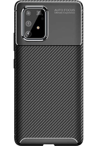 Samsung Galaxy Uyumlu A91 (S10 Lite) Kılıf Karbon Silikon Case