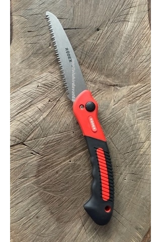 Rodex Katlanır Bag Budama Testeresi Agaç Budama Testeresi 180mm