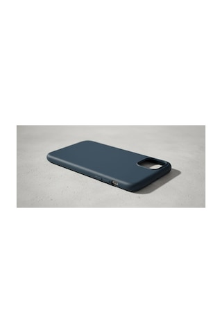 İphone 11 Pro Max Silikon Kılıf Esnek Darbe Emici Koruyucu Telefon Kılıfı Lacivert
