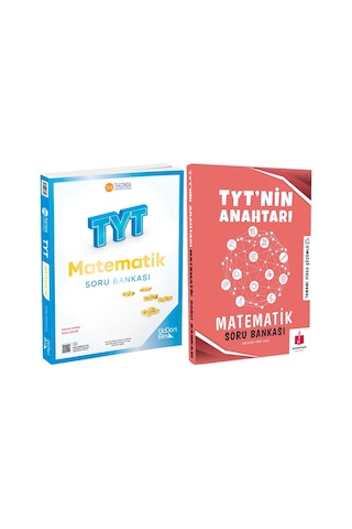 2026 Anahtar Kitap Tyt Matematik Soru Bankası Ve 345 Tyt Matematik Soru Bankası