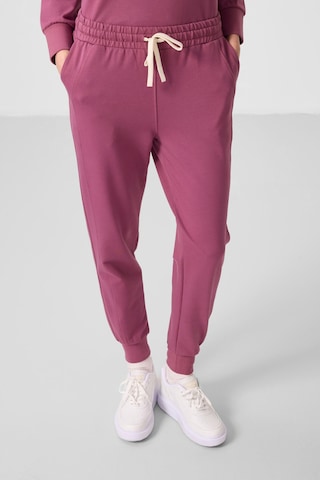 Soft Vişne Kapüşonlu Oversize Kadın Eşofman Takım - 95336 Soft Vişne/soft Vişne