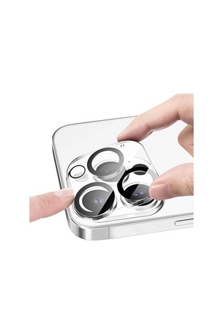 Vendas Apple Uyumlu iPhone 14 Pro Max Integrad Tam Kamera Lens Koruyucu 2 Adet