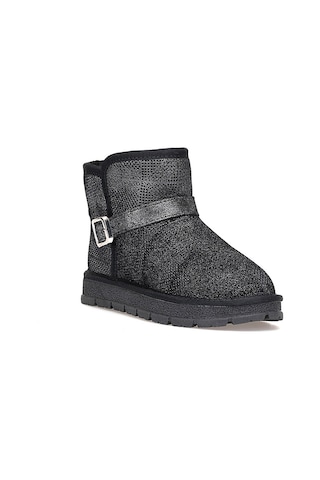 Guja 25k432 Kadın Düz Bot Siyah Siyah